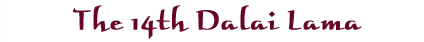 the 14 dalai lama